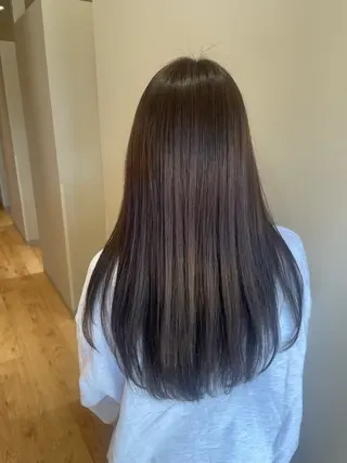 カラー 黒島優香🦋 /縮毛矯正/髪質改善のヘアスタイル