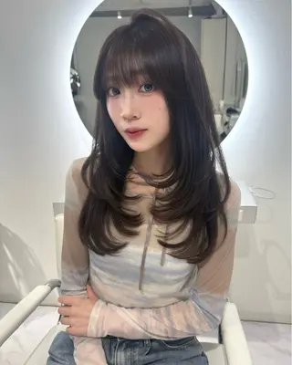 ロング レイヤーカット🫧 🎀Tomoka🎀のヘアスタイル