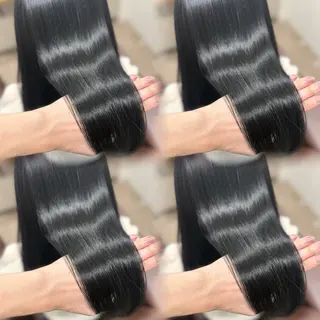 ロング カラー マンツーマン/艶髪 髪質改善🇰🇷早坂のヘアスタイル