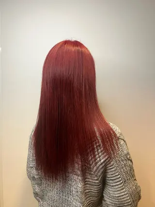 ロング カラー なかやま みおのヘアスタイル
