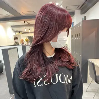 ミディアム AIRI🦋 韓国ヘアのヘアスタイル
