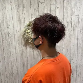 ショート パーマ メンズ メンズ特化／韓国風 /江戸谷大晴のヘアスタイル