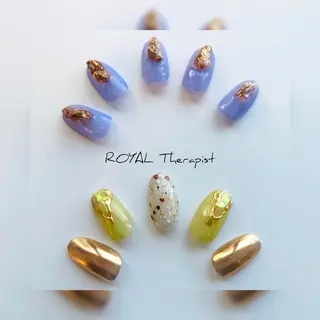 ネイル 【尾下】 ロイヤル•セラピストのネイルデザイン