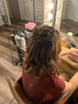 ヘアアレンジ hair make  Lucciのヘアスタイル