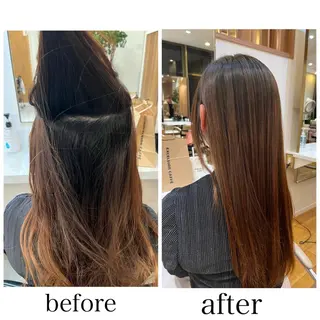 ロング パーマ 門崎未依/レイヤー/ メンズカット🪿🌼のヘアスタイル