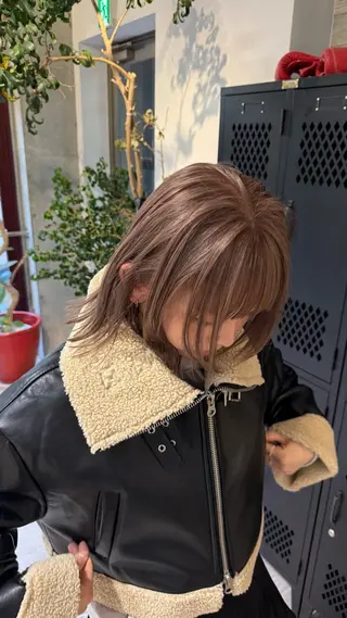 ミディアム メンズ/レディース/ wotaku.のヘアスタイル