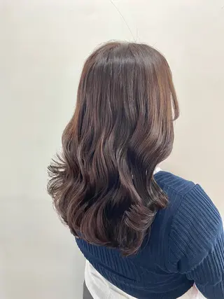 セミロング カラー mopa所属・mopa_kaede /透明感カラー/ボブのヘアスタイル