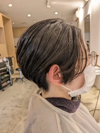 ショート jiji by Mops所属・☘️ママ美容師✄寺 石❇️平日限定❇️のヘアスタイル