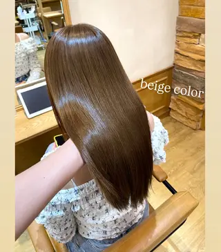 セミロング カラー 🌸shuka🌸新 宿／coloristのヘアスタイル
