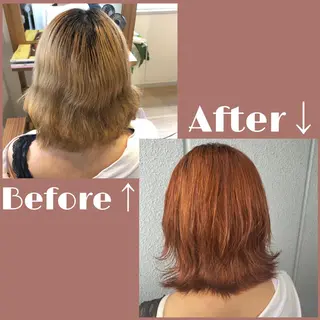 ショート カラー なつき/艶ピンク/ girly hairのヘアスタイル