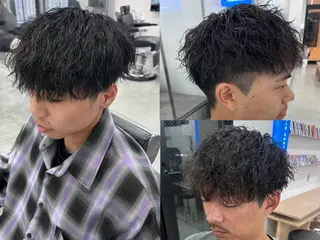 パーマ メンズ 土岐 仁/メンズ専門 パーマ特化美容師🌀のヘアスタイル