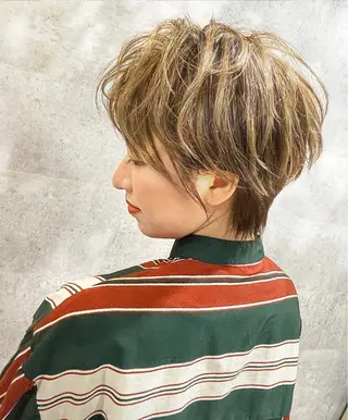 ショート 骨格整形カット/ ショート✂️堀夢哉のヘアスタイル