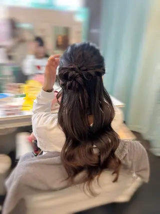 ヘアアレンジ 尾﨑 咲耶のヘアスタイル