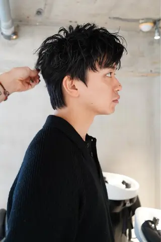 ショート メンズ 米本 圭吾のヘアスタイル