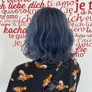 ミディアム カラー ヘアアレンジ CREAPY所属・CREAPY　日向野 利菜のヘアスタイル