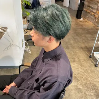 ショート カラー メンズ 🌈ディレクター🌈 徳松優希のヘアスタイル