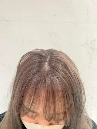 セミロング カラー ヘアアレンジ 🌷ボブ/髪質改善 ストレートのヘアスタイル