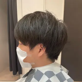 ショート 髪質改善× ハイライト溝江のヘアスタイル