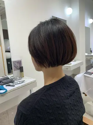 ショート ショート、ボブ特化 長島智彦のヘアスタイル