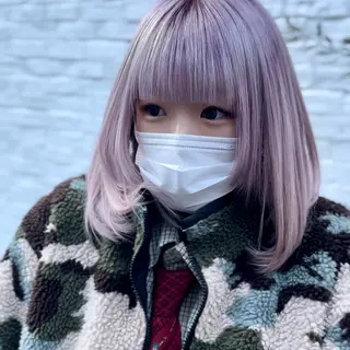 ミディアム SHO 👻原宿 /艶カラーのヘアスタイル