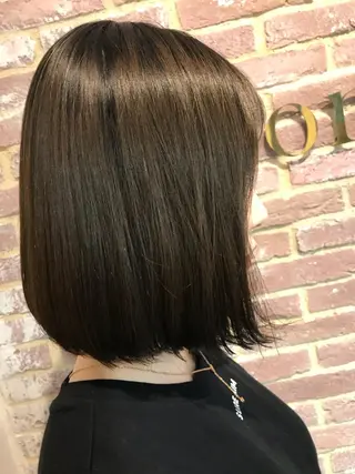 ミディアム カラー パーマ キッズ マツエク・マツパ レイヤー＆カラー 人気美容師倉崎涼のヘアスタイル