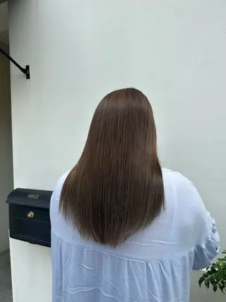 カラー 岩本みるか/ 暖色カラー/ベージュのヘアスタイル