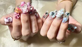 ネイル DUO MI所属・ル ナのネイルデザイン