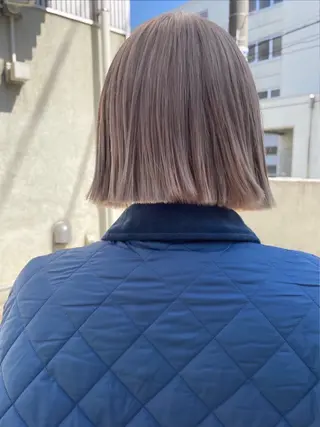 ミディアム カラー 森田 博樹のヘアスタイル