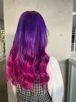 ロング カラー 髪質改善/縮毛矯正 ツヤ髪🩷さつきのヘアスタイル