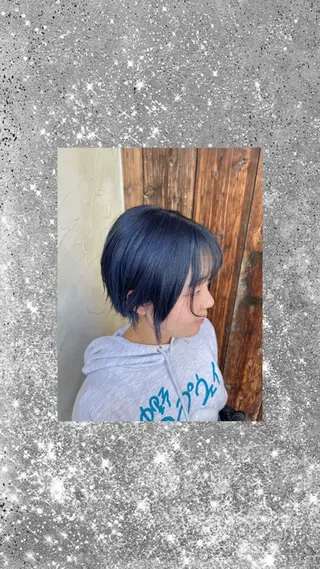 ショート カラー 🍁八木風歌 🍁のヘアスタイル