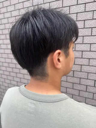 ショート メンズ パーマ/ハイトーン /吉田眞のヘアスタイル