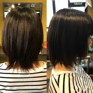 ミディアム オオバ｜ 理想寄せのヘアスタイル