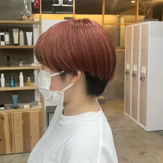 ショート カラー freera kyoto  河原町三条店所属・freera 希帆 kihoのヘアスタイル