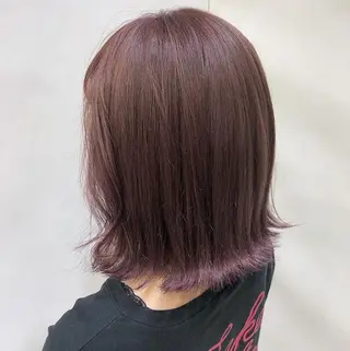 セミロング カラー ヘアアレンジ 🌻Insta指名 NO.1🌻Shoのヘアスタイル