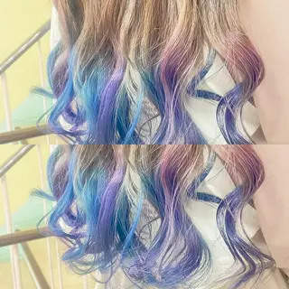 カラー 渋谷:インナーカラー ／🍒エリカ🍒のヘアスタイル