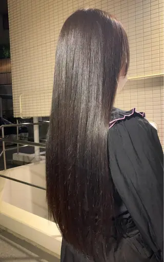 ロング カラー ✨縮毛矯正✨髪質改善 ナカシマ ユミのヘアスタイル