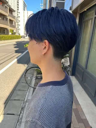 カラー メンズ rawr hair rim所属・rawr hair rimクリハラシュウのヘアスタイル