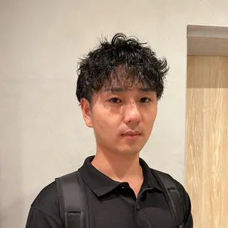 パーマ メンズ CANAAN hair salon 表参道店所属・🌿‬ナチュラルヘア /パーマ/蒼真🍃のヘアスタイル