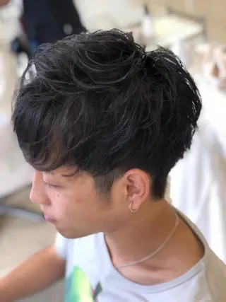 ショート メンズ 吉村 周馬のヘアスタイル