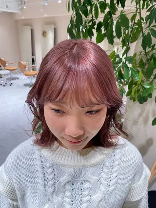 ミディアム カラー Marina /表参道のヘアスタイル