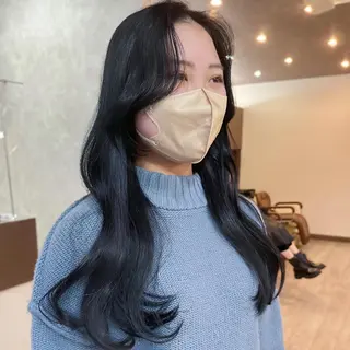 ロング カラー 高橋 みく/ minim 暖色のヘアスタイル