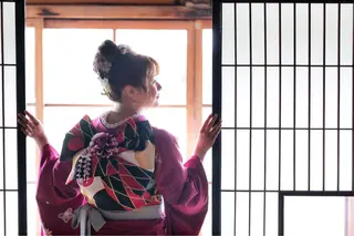 セミロング カラー ヘアアレンジ マツエク・マツパ Kanani所属・田中 佐枝子のヘアスタイル