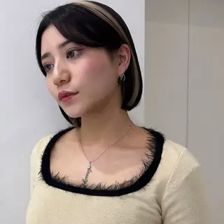 ショート カラー 森田 三琴のヘアスタイル
