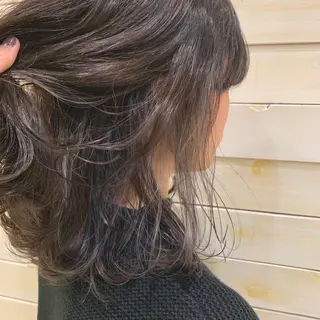 カラー 黒田瀬奈/ボブ まろやかベージュのヘアスタイル