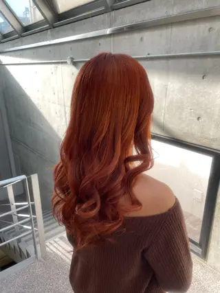 カラー 🍭ハイトーン/ レイヤーカット🦄のヘアスタイル