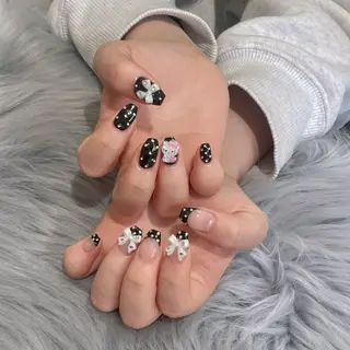 ネイル RICO NAIL所属・RICO Nail パーツつけ放題🌈のネイルデザイン