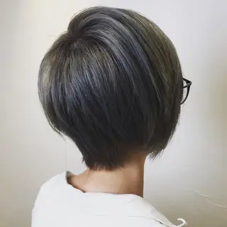ショート カラー ✂︎newi池袋✂︎ 長谷川寛のヘアスタイル