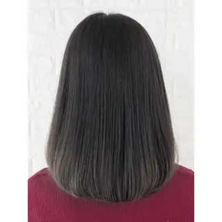 ミディアム カラー KIZU 髪質改善 オカルト怪談のヘアスタイル