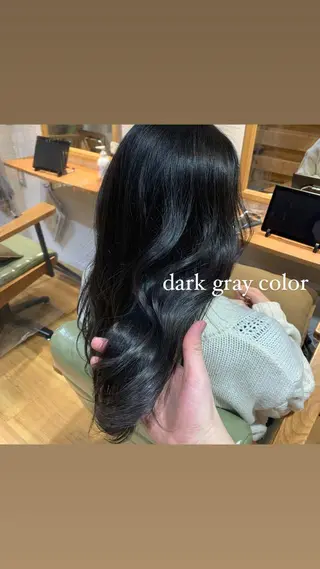 ロング カラー little 小濱彰太のヘアスタイル