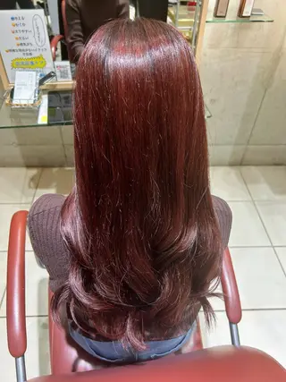 カラー 💫ブリーチカラー 鈴木美菜実💫のヘアスタイル